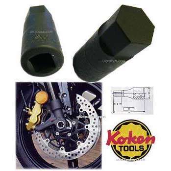 Koken 4012M.60-22 22mm 1/2''Drive HEX (Bike Spindles)