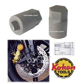 Koken 4012M.43-23 23mm 1/2''Drive HEX Impact Socket