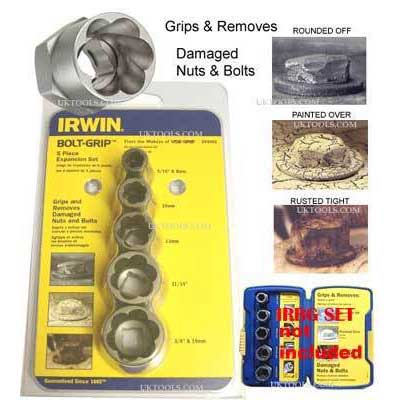 IRWIN 5piece Bolt-Grip Expansion Set (Add-on)