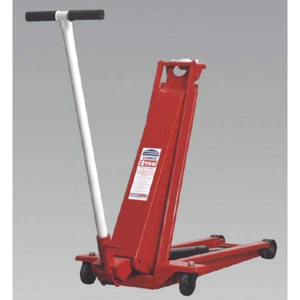 Sealey 2200HL Trolley Jack Yankee 2tonne High Lift Low Entry