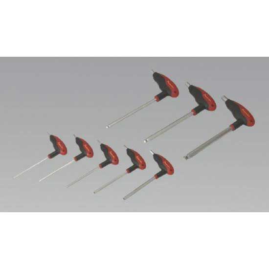 Sealey AK7144 - Ball-End Hex Key Set 8pc T-Handle Metric