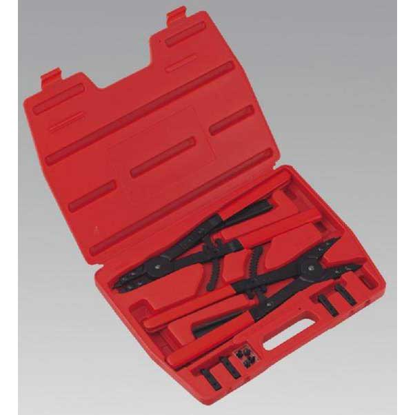 Sealey AK8501 Circlip Pliers Set Internal/External 400mm Heavy