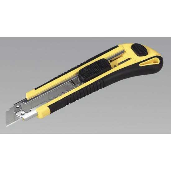 Sealey AK86R - Retracting Knife Snap-Off Blade Heavy-Duty