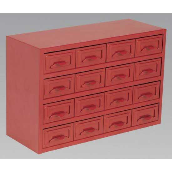 Sealey Apdc16 Metal Cabinet Box 16 Drawer Uktools Com