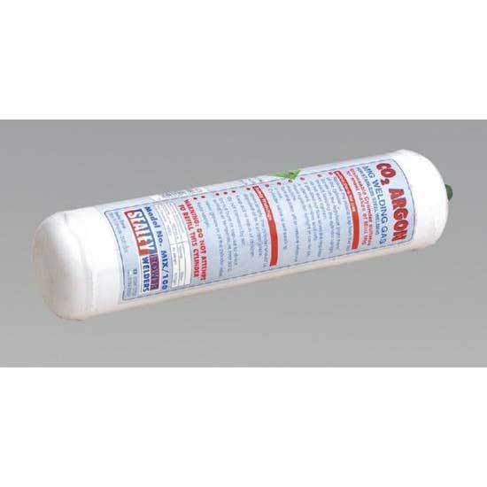 Sealey MIG/MIX/100 - Gas Cylinder Disposable Carbon Dioxide/Argon 300g