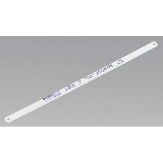 Sealey HSB/50 Hacksaw Blade 300mm BiMetal VariPitch 20/24tpi Pack