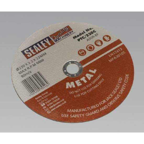 Sealey PTC/230C - Cutting Disc O230 x 3mm 22mm Bore