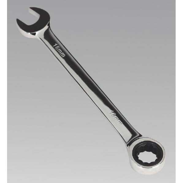 Sealey RCW18 - Ratchet Combination Spanner 18mm