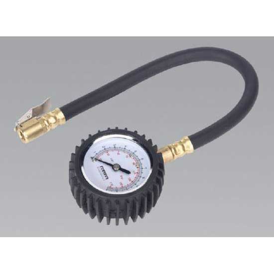 Sealey TST/PG6 - Tyre Pressure Gauge with Clip-On Chuck