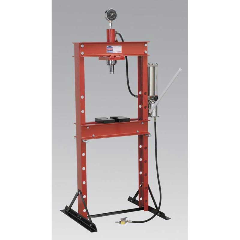 Sealey YK20FAH Air Hydraulic Press 20tonne Floor Type UKtools