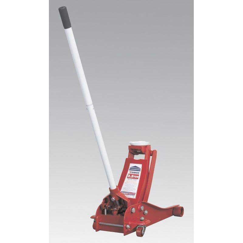 Sealey 2500LE - Trolley Jack Yankee 2.5tonne Low Entry