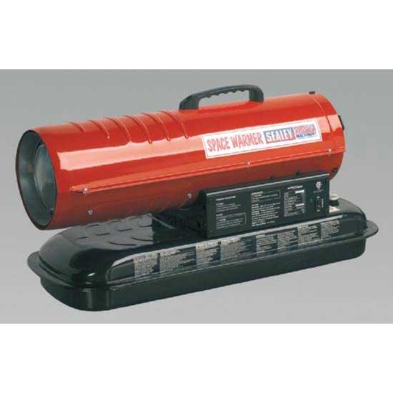 Sealey AB458 - Space Warmer Paraffin/Kerosene/Diesel Heater 45 000Btu/hr without Wheels
