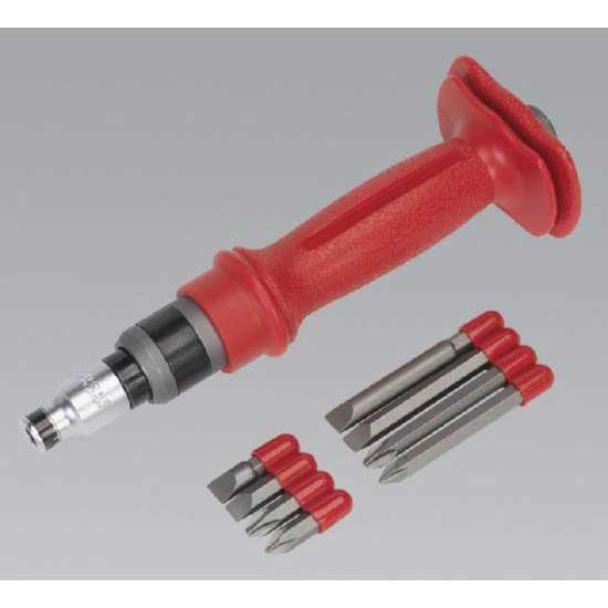 Sealey AK2084 Impact Driver Set 10pc Heavy-Duty Protection Grip