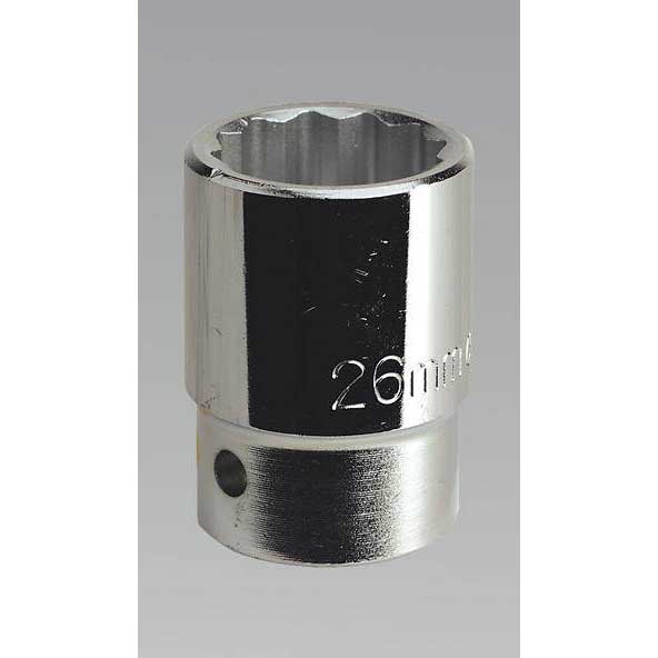 Sealey S34/19 WallDrive Socket 19mm 3/4”Sq Drive UKtools