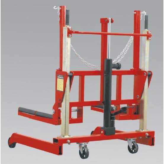 Sealey W508T Wheel Removal Trolley 500kg Yankee Adjustable Width