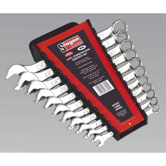 Sealey S0400 - Combination Spanner Set 11pc Metric