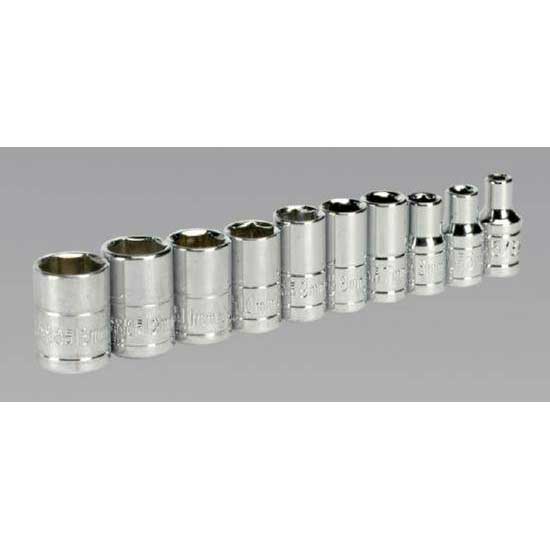 Sealey S0497 - Socket Set 10pc 1/4Sq Drive Metric