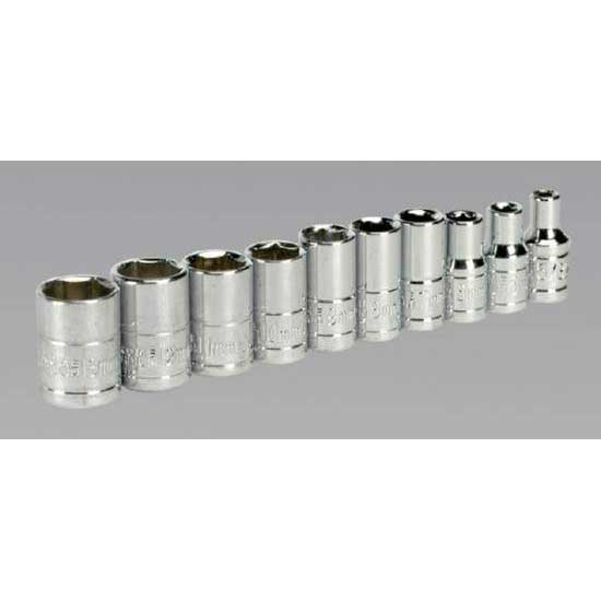 Sealey S0497 - Socket Set 10pc 1/4Sq Drive Metric