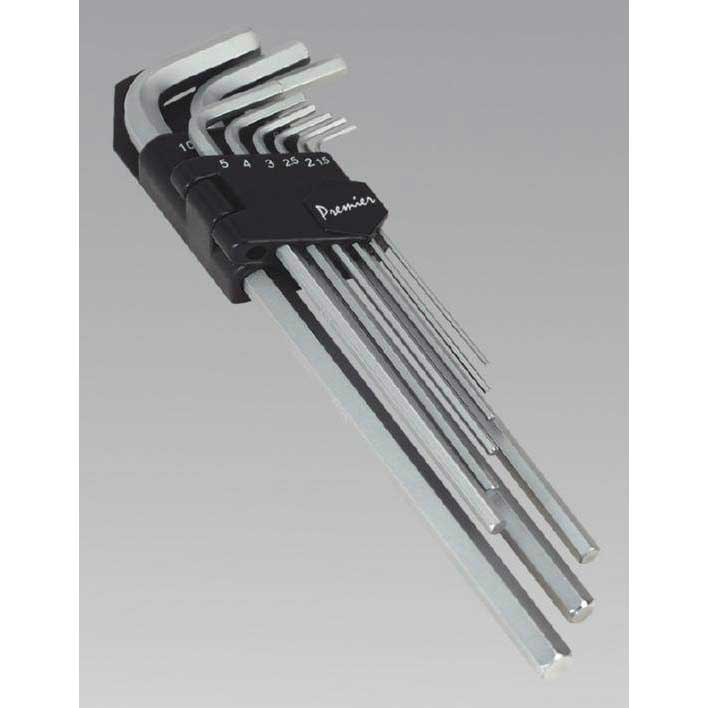 Sealey AK7137 - Hex Key Set 9pc Extra-Long Metric