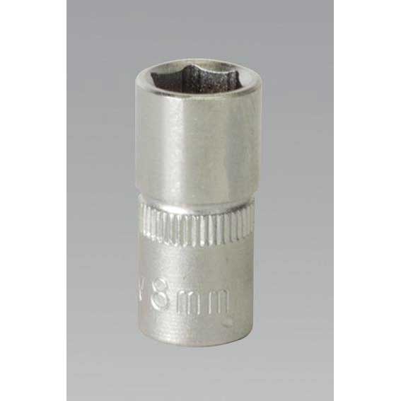 Sealey S1408 WallDrive Socket 8mm 1/4"Sq Drive UKtools