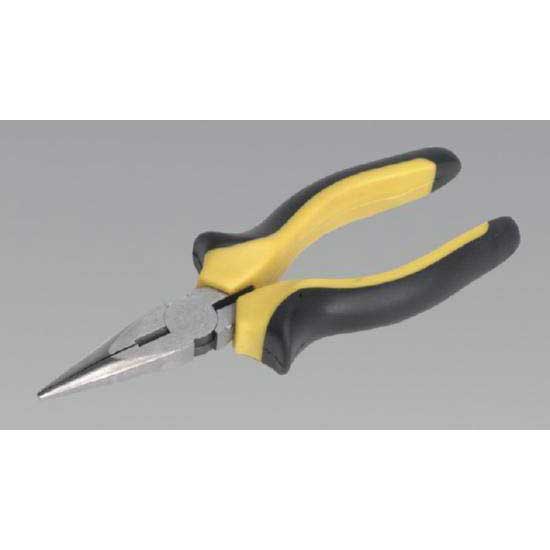 Sealey S0811 - Long Nose Pliers Comfort Grip 150mm