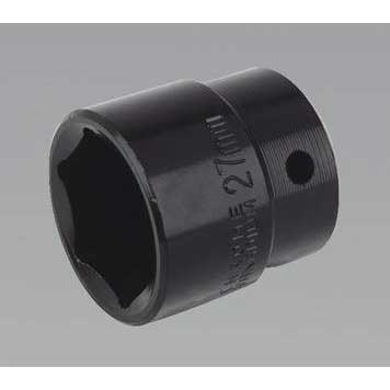 Sealey IS1227 - Impact Socket 27mm 1/2''Sq Drive