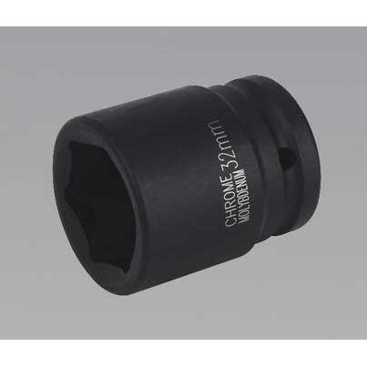 Sealey IS3432 - Impact Socket 32mm 3/4''Sq Drive