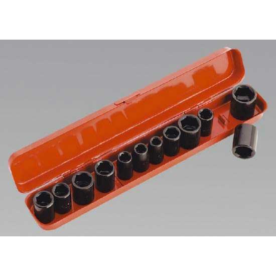 Sealey AK682 Impact Socket Set 12pc 3/8Sq Drive Metric/Imperial