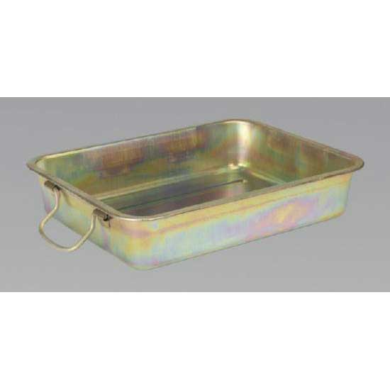 Sealey DRPM1 - Metal Drain Pan 13ltr