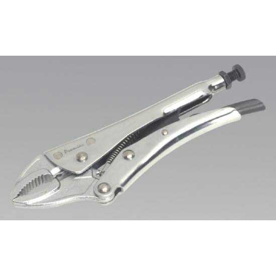 Sealey AK6820 Locking Pliers Curved Jaws 190mm 0-42mm Capacity