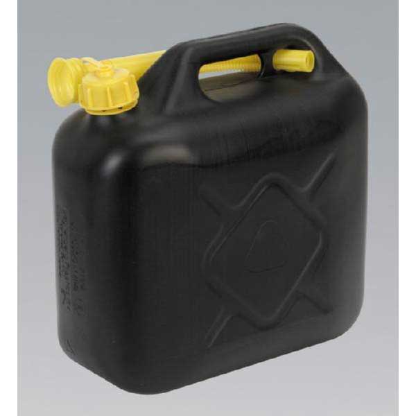 Sealey JC10PB - Fuel Can 10ltr - Black