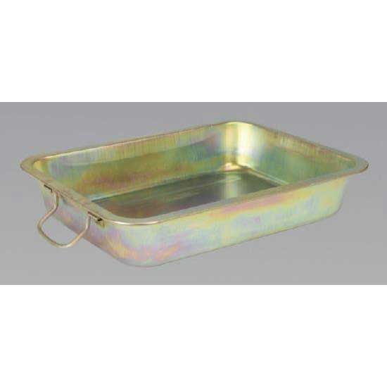 Sealey DRPM2 - Metal Drain Pan 17ltr