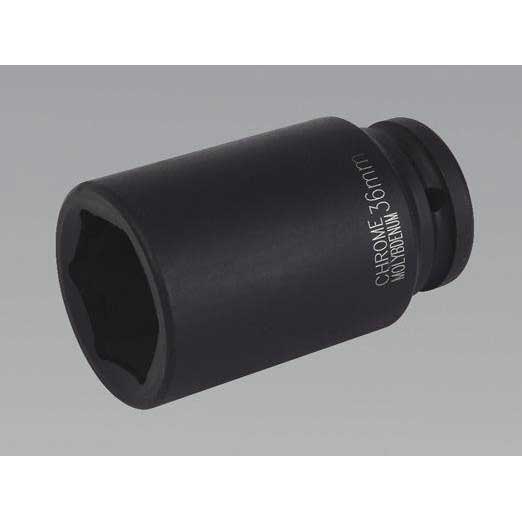 Sealey IS3436D - Impact Socket 36mm Deep 3/4''Sq Drive