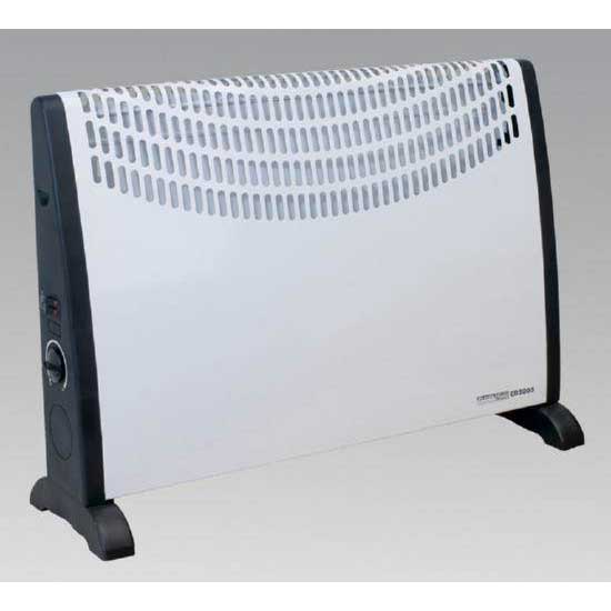 Sealey CD2005 Convector Heater 2000W 3 Heat Settings Thermostat