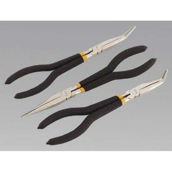 Sealey Needle Nose Pliers Set 3pc 275mm S0433