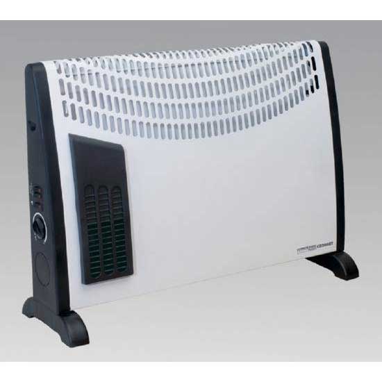 Sealey CD2005T - Convector Heater 2000W 3 Heat Settings Thermostat Turbo Fan