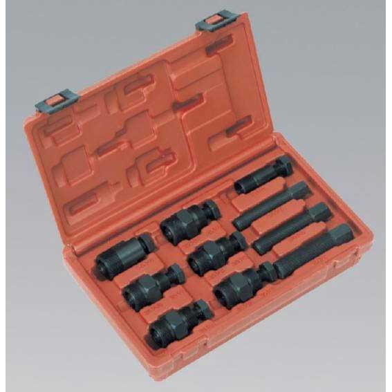 Sealey VS1822 Motorcycle Flywheel Puller Set 10pc UKtools