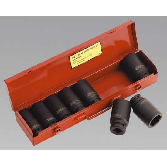 Sealey AK80/9M Impact Socket Set 8pc 3/4Sq Drive Deep Metric