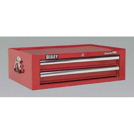 Sealey AP26029T Add-On Chest 2 Drawer Ball Bearing Runners Red