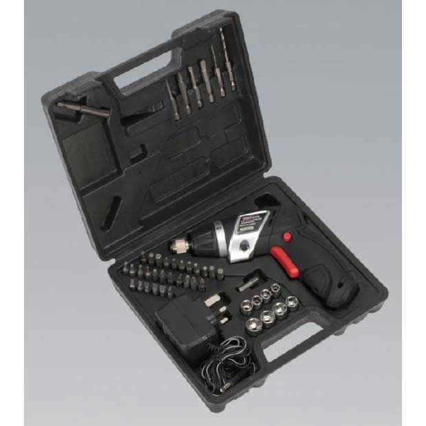 Cordless Lithium-ion Screwdriver Set 46pc 3.6V