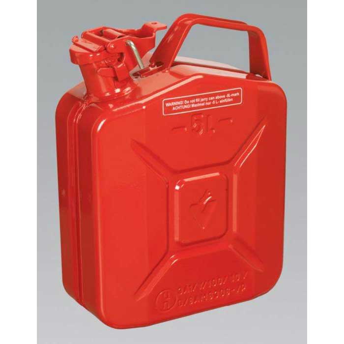 Sealey JC5MR Jerry Can 5ltr- Red