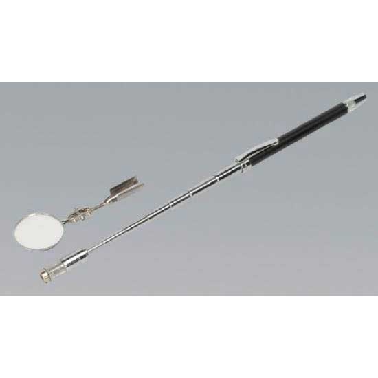 Sealey AK6537 - Telescopic Magnetic Pick-Up Tool with LED Light Inspection Mirror & Washer Jet