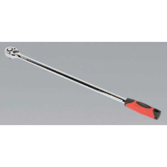 Sealey AK6695 - Ratchet Wrench Extra-Long 600mm 1/2''Sq Drive