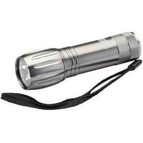 Draper 08388 Expert 1 LED (1W) Super Bright Aluminium Torch (3 X AAA Batteries)