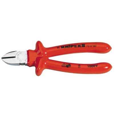 Draper Expert Knipex180mm Fully Insulated S Range Diagonal Side Cutter