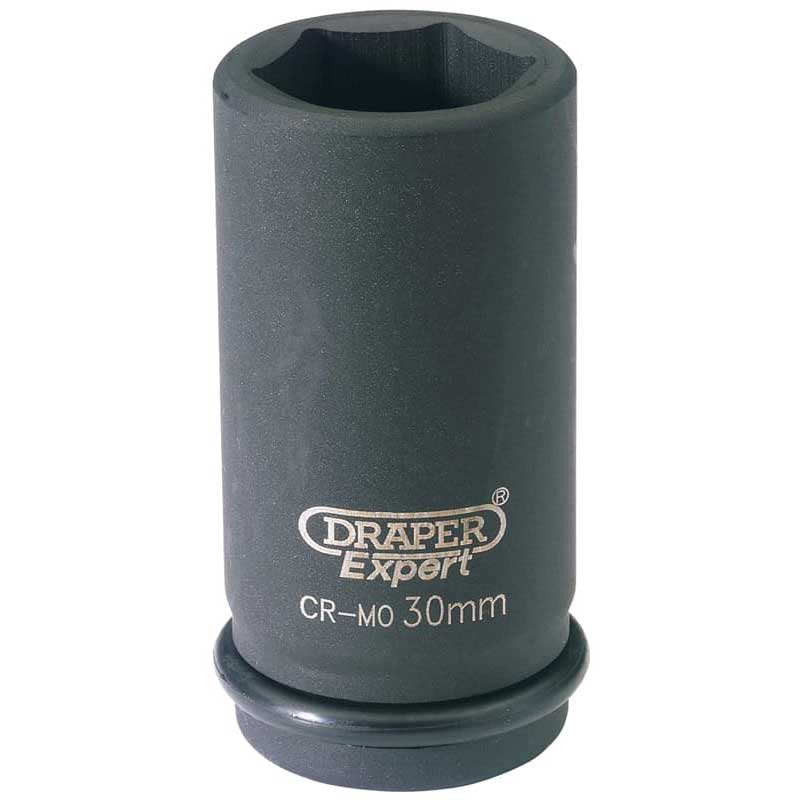 Draper Expert 30mm 3/4 Square Drive Powerdrive Deep Impact Socket