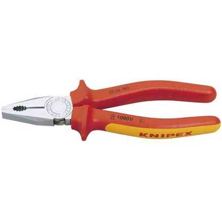 Draper Expert 180mm Fully Insulated Knipex Combination Pliers