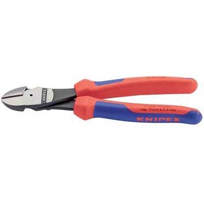 Draper Expert Knipex 200mm High Leverage Diagonal Side Cutter with Comfort Grip Handles
