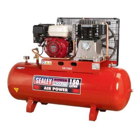 Compressor 150ltr Belt Drive Petrol Engine 6.5hp