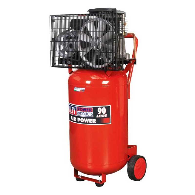 Compressor 90ltr Vertical Belt Drive 3hp